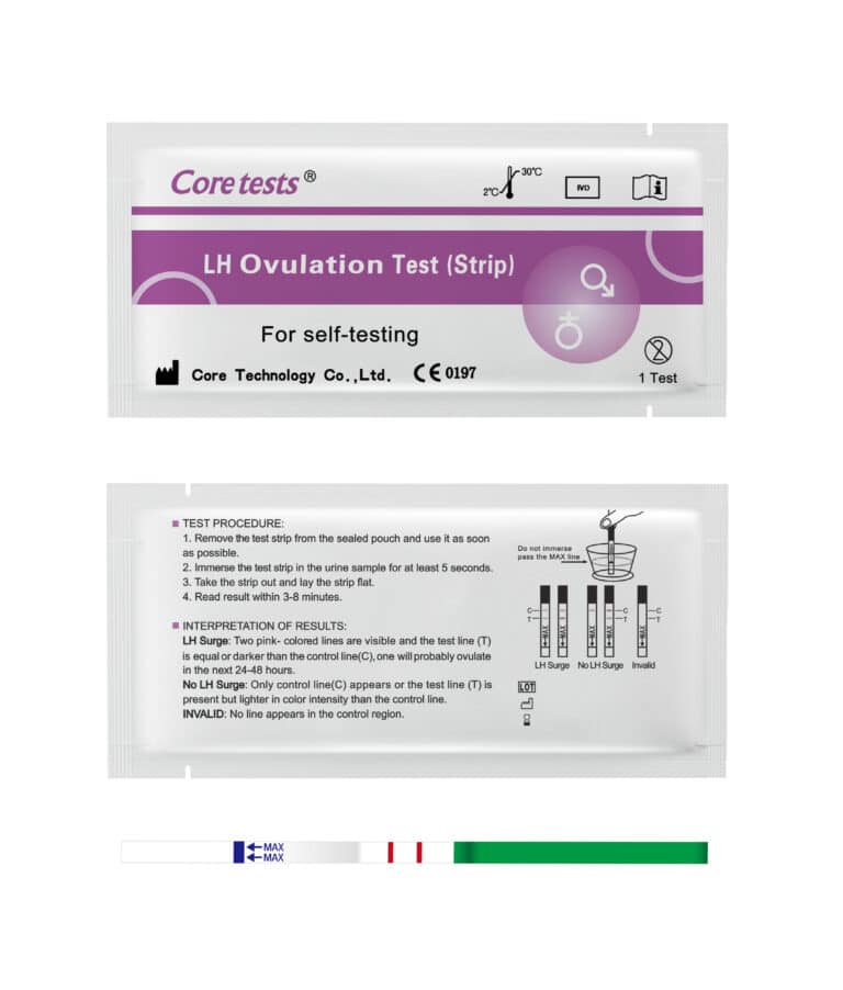 (LH) OneStep Ovulation Test (Strip) CorDx