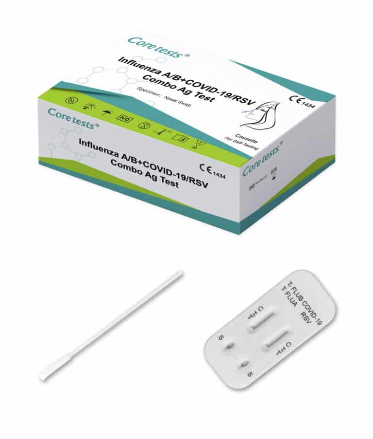 Influenza A/B + COVID-19/RSV (FLU, COVID-19, RSV) Combo Ag Test (Multi ...