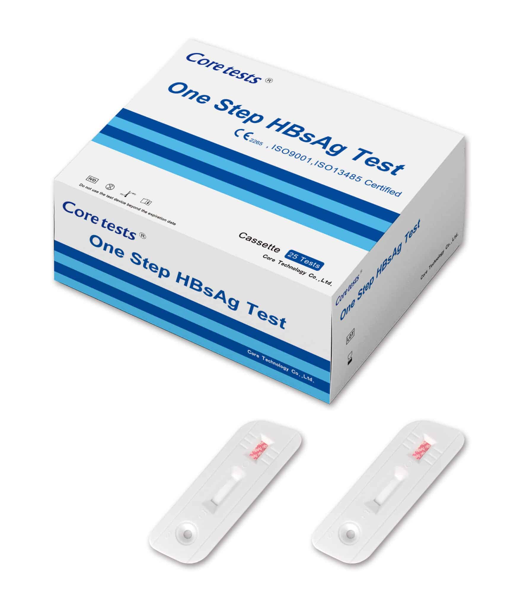 Whole Blood Ultra Hepatitis B Surface (HBV) Antigen Test (Cassette) - CorDx