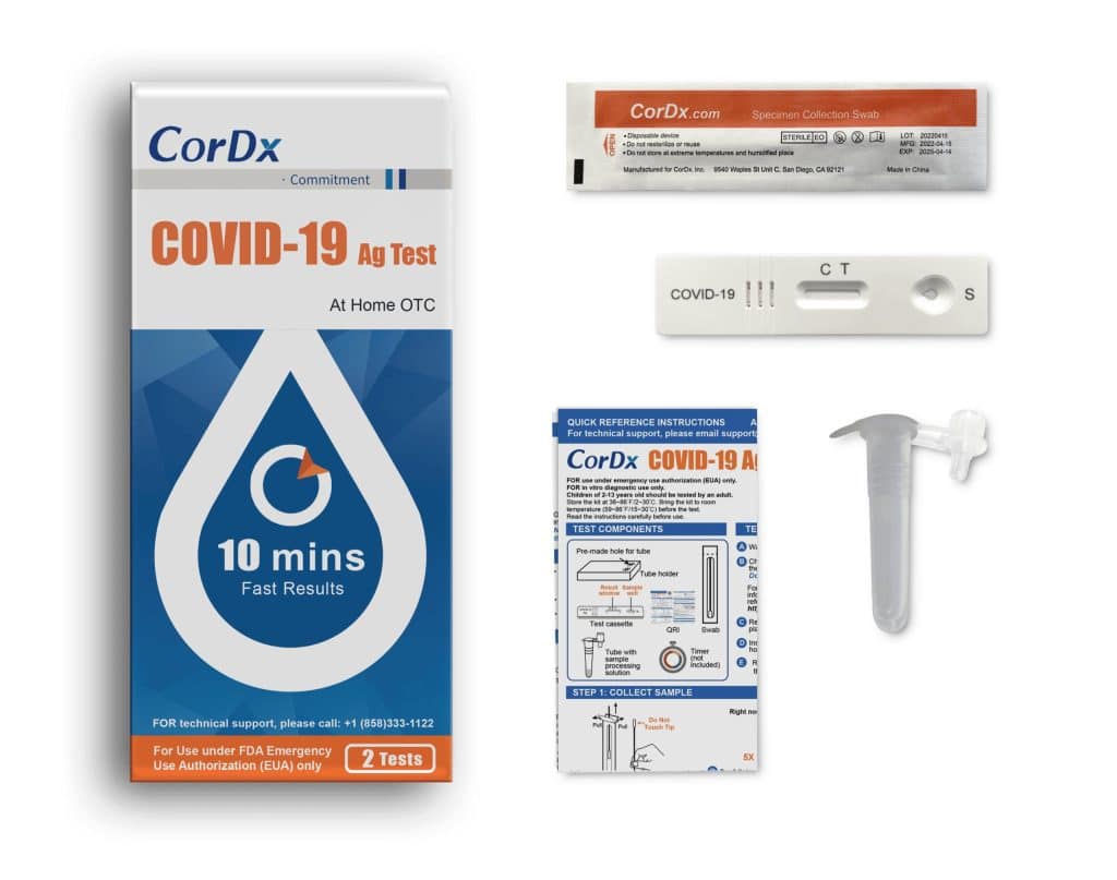 CorDx COVID19 Ag Test CorDx